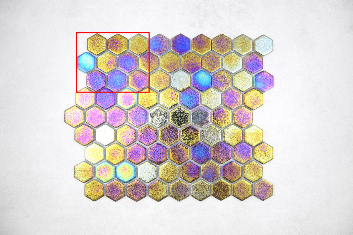 Gresite Hexagonal Profundo-muestra