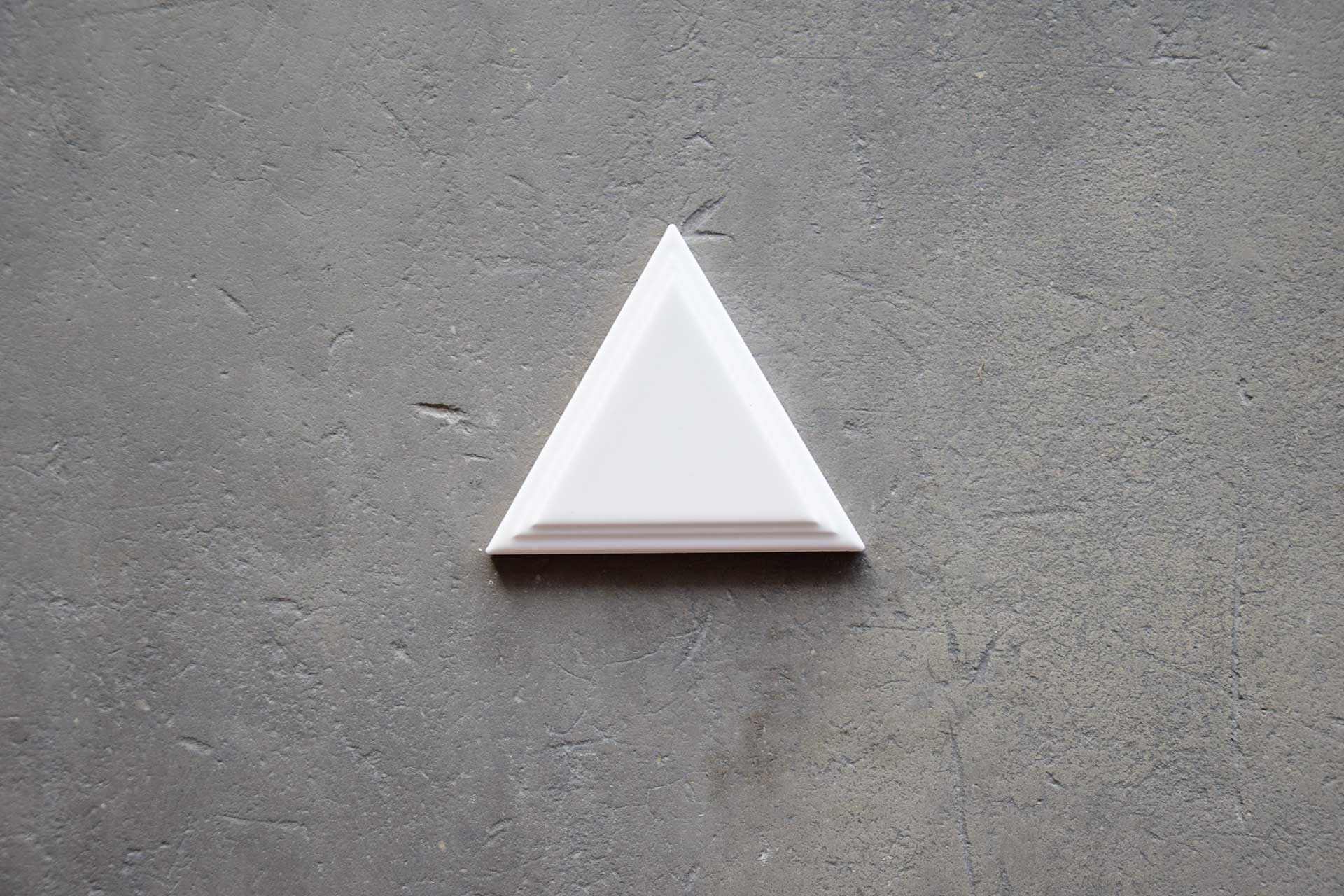 Azulejo Triangular Blanco