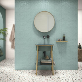 Azulejo Porcelánico Terrazo Pastel 20×20 trestile 1