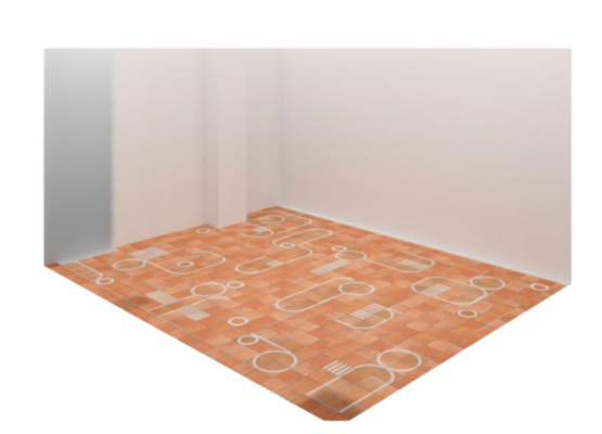 Suelo terraza render